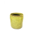 Osłonka ceramiczna szkliwiona Żółta 13x13cm